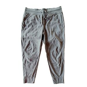 Athleta Trekkie North Jogger Pants Womens 16 Olive Green Hiking‎ Travel Stretch